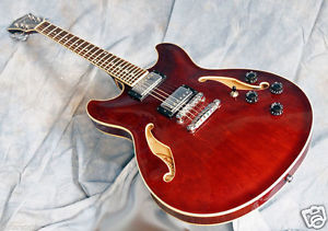 Ibanez AS73TCR Trans cherry Exquisitely Grained The Perfect Jazz Player's Guitar