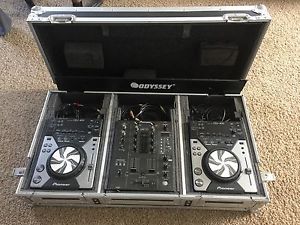 Pioneer CDJ 400 Set With Traveling Case
