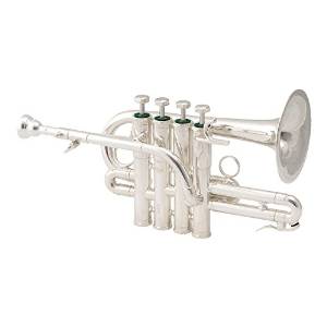 Schilke P7-4 Custom Series Bb/A Piccolo Trumpet 4 Valve Silver