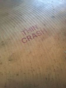 Paiste Vintage Formula 602 Pre Serial # 1968 Matching 20" Thin Crashes 1792g X 2