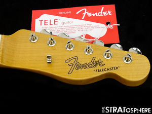 Fender USA Custom Shop Postmodern NOS Telecaster NECK + TUNERS Tele Maple