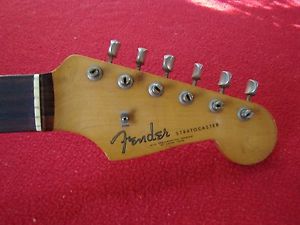Original 1962 Fender Stratocaster Neck ~ With Tuners ~ Slab Strat 2/62