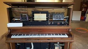 1932 Kimball Player Piano with 84 Music Rolls