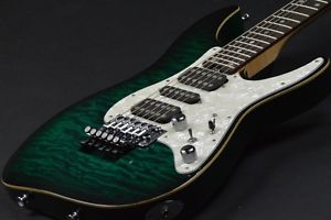 SCHECTER SD-DX24-AS-M Green Sunburst Electric Guitar Free Shipping