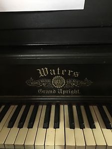 Antique Horace Waters Upright Piano