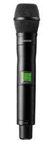 Shure UR2KSM9BK UHF-R Handheld Transmitter UHF-R Series with KSM9 Supercardioid Microphone