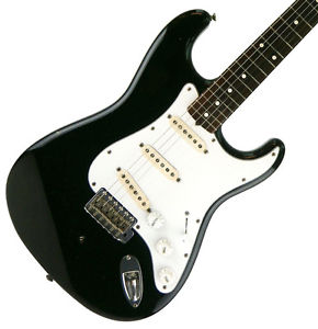 Vintage 1982 '62 Fender Japan JV Stratocaster ST62-65 Black Strat MIJ 9-13-82