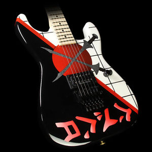 Charvel Custom Shop Warren DeMartini San Dimas Crossed Swords Graphic