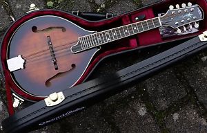NEU Sigma SMA-1 A-Style Mandoline vollmassiv mit Koffer Bluegrass Folk