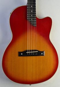 1997 Gibson Chet Atkins SST Sunburst ~~MINT~~ Custom Ebony Electric Guitar