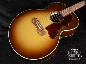 Gibson SJ-100 Walnut Super Jumbo Acoustic-Electric Guitar (SN:12885050)