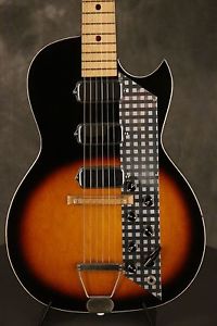 original 1965 Kay Value Leader 3 Pickup Sunburst