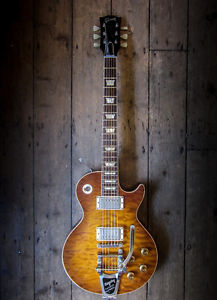 GIBSON LES PAUL R9 - 2014 - '59 REISSUE Q AGED WITH BIGSBY - CUSTOM SHOP