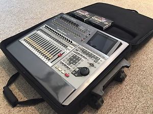 Roland VS-2480 w 2 VS8F-2 effects cards 40GB HD OS 2.5 and TRAVEL CASE 2480 VS