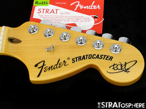 2016 American Fender The Edge Strat NECK + LOCKING TUNERS Stratocaster USA Maple