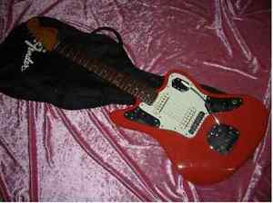 Fender Japan Jaguar JG66 FRD/R Red Electric Guitar Musical Instrument Excellect