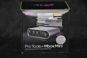 Avid Pro Tools And Mbox Mini Compact Studio Bundle Pro Tools 9 BXDJM11101158F1