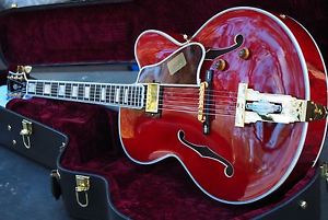 2014 Gibson Custom Wes Montgomery L5-CES Jazz Archtop Wine Red Ebony FB Mint*452