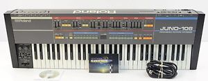 Roland Juno-106 Vintage Analog Synthesizer- 61 Key Synth