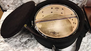 black swamp Percussion drumhead by evans mit Ritter Tasche