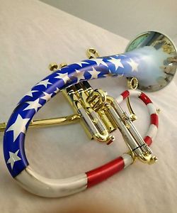 Taylor Custom Phat Boy Uncle Sam Flugelhorn