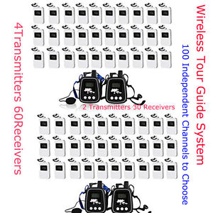 Wireless Tour Guide System For Translation,Museum Visit,Audio-visual Tech 4T60R