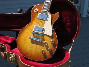 2016 Gibson Les Paul Traditional - Flameop in Premium Honeybusrt
