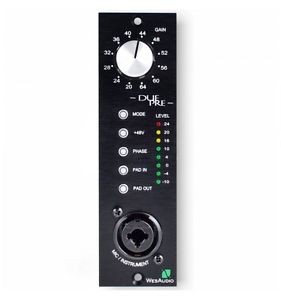 Wes Audio Due Pre Preamplificatore Microfonico Serie 500 Trasformatori Carnhill