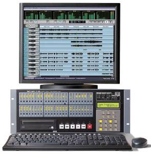 TASCAM X-48 48-track Hybrid Hard Disk Recording Workstation