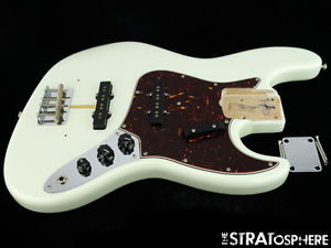 Fender Vintage USA 64 RI Jazz BASS LOADED BODY American Nitro Olympic White SALE