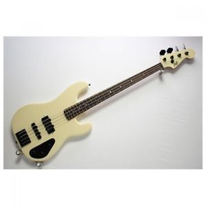 KOZ KPB-195 White Glow Ash Body 1993 Made Used Electric Bass Guitar Deal Japan