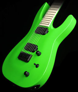 Jackson SLATX-M 3-7 Electric Guitar Slime Green