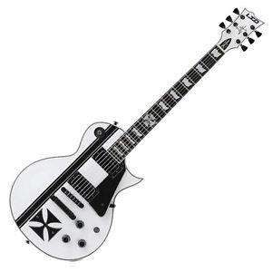 LTD BY ESP JAMES HETFIELD IRON CROSS WITH HARD CASE