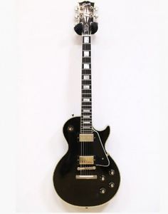 Gibson Custom Shop 1968 Les Paul Custom Authentic Ebony w/hard case F/S #Q381