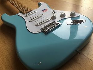 FENDER STRATOCASTER SONIC BLUE '57 (2014) ALDER/MAPLE U.S. PUPS MIJ CIJ JAPAN JD