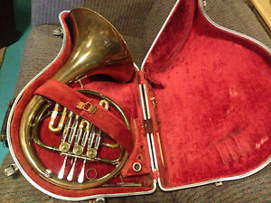 E. F. OLDS & Son Ambassador French Horn in Case vintage SEPTEMBER 1959