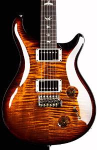 2015 PRS Custom 22, Black Gold, Flame Maple Neck