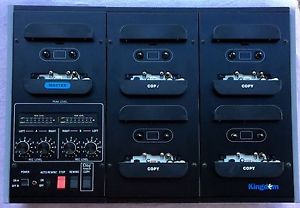 KINGDOM ONE TOUCH ST CASSETTE TAPE STEREO DUPLICATOR Tested Working Machine