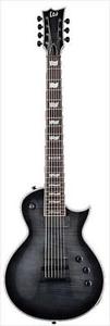 ESP LTD EC-407B-FM See Thru Black SunBurst 7 String Baritone Electric Guitar NEW