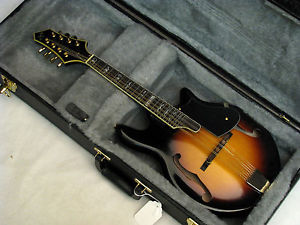 GOLD TONE GM-110 Rigel Design F-style MANDOLIN new with Hard Case - Solid Top