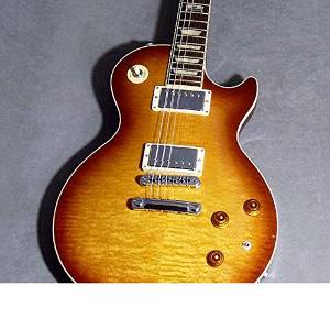 Free Shipping Used Gibson Les Paul Standard Light Flame Top 2 (Honey Burst)