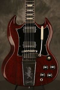 all original 1969 Gibson SG Standard CHERRY one-piece neck!!!
