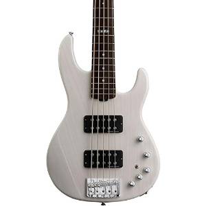 ESP E-II AP-5 - See Through White 5 String Bass