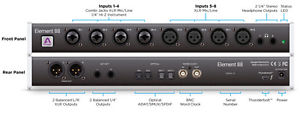 New Apogee Element 88 Thunderbolt Audio Interface Apple Macs 16 In & 16 Out I/O
