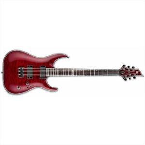 ESP LTD H-1000QM-STBC See Thru Black Cherry Electric Guitar **NEW**