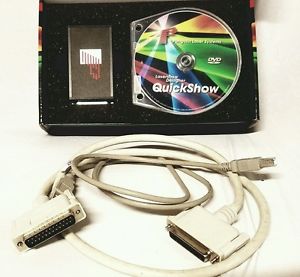 Pangolin QuickShow - Laser show Software - Dongle - Including FREE 1M ILDA CABLE