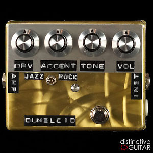 NEW SHIN'S MUSIC DUMBLOID SPECIAL CUSTOM GOLD SCRATCH FINISH HANDMADE OVERDRIVE