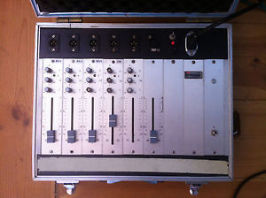 Vintage german Mic pre Amps field mixer Lunch Box