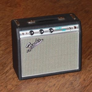 1968 Fender Champ Silverface Amplifier- All Original (SKU 5487K)