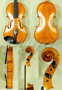 INTERMEDIATE Level 15.5" 'GEMS 1' ANTIQUE VIOLA w/ BOW and Adjustable CASE